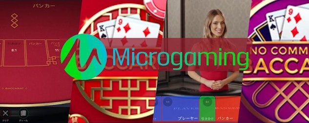 マイクロゲーミングのロゴとゲーム