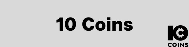 10 coinsのロゴイメージ